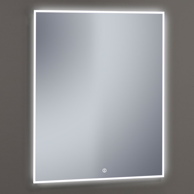 Imagem 0 de Espelho de casa de banho rectangular com anti embaciamento e luz LED perimetral Kira Xpertials