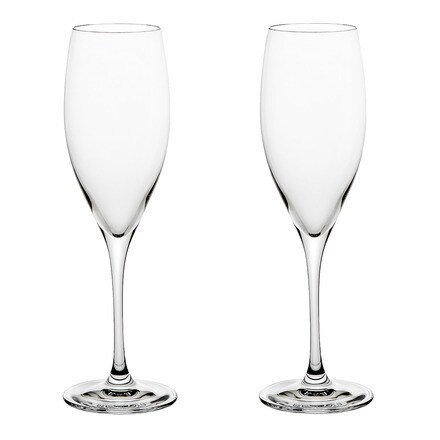 Copa De Champán Sin Pie Riedel O | Juego De 2 | 264 Ml | Apta Para Lavavajillas Y Con Caja Regalo