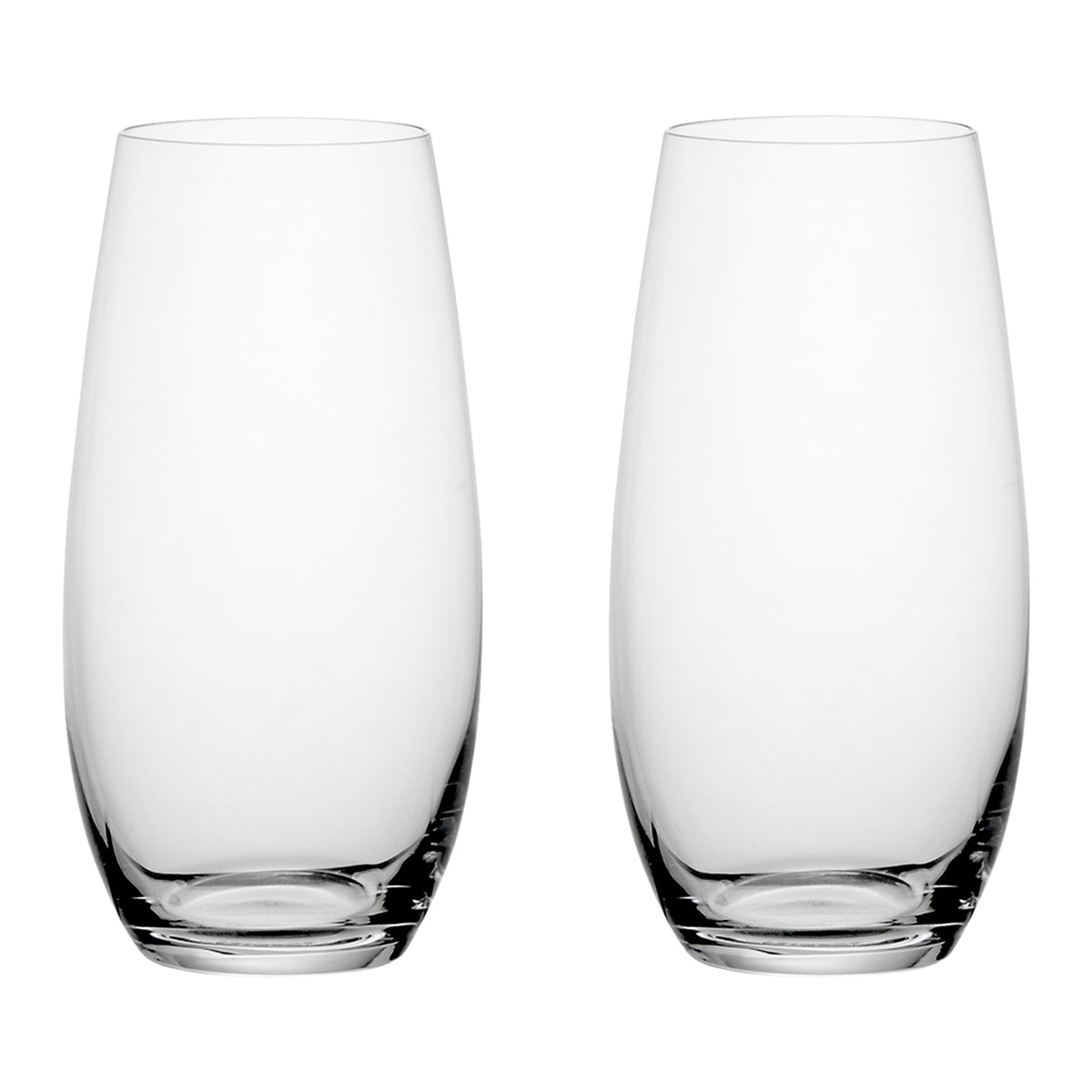 Jogo de 2 copos de champanhe sem pé O Riedel Transparente-1