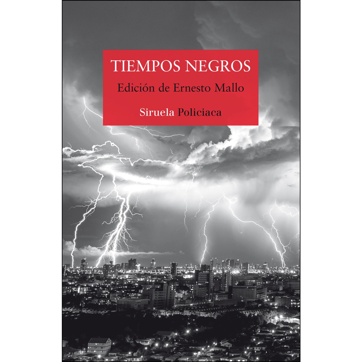 Tiempos negros (Capa mole com abas) 1