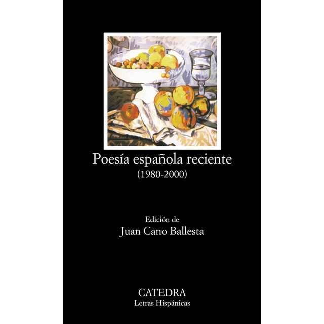 Imagen 0 de Poesía española reciente (1980-2000) (Tapa blanda)
