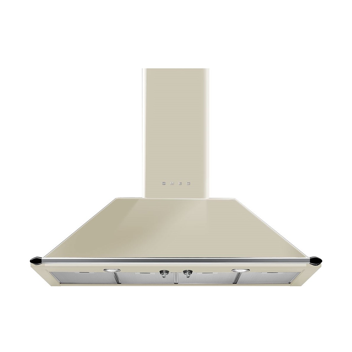Exaustor de Parede Smeg Trapézio Victoria KT110PE com 4 Velocidades e de 110 cm - Creme Creme-1