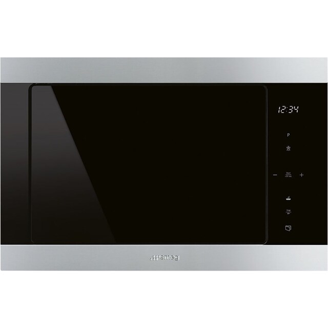 Imagem 0 de Micro-ondas com Grill Encastrável Classica Smeg FMI325X de 900 W e Capacidade de 25 Litros - Aço Inox