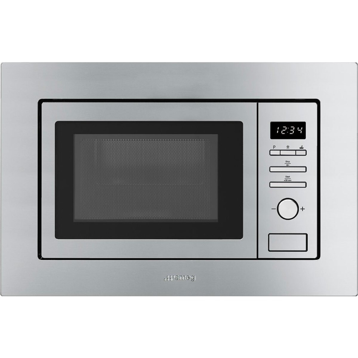 Micro-ondas com Grill Encastrável Smeg Universal FMI020X de 800 W e de  20 Litros - Aço Inox Aço inoxidável-1
