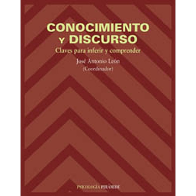 Imagem 0 de Conocimiento y discurso: Claves para inferir y comprender(Tapa blanda)