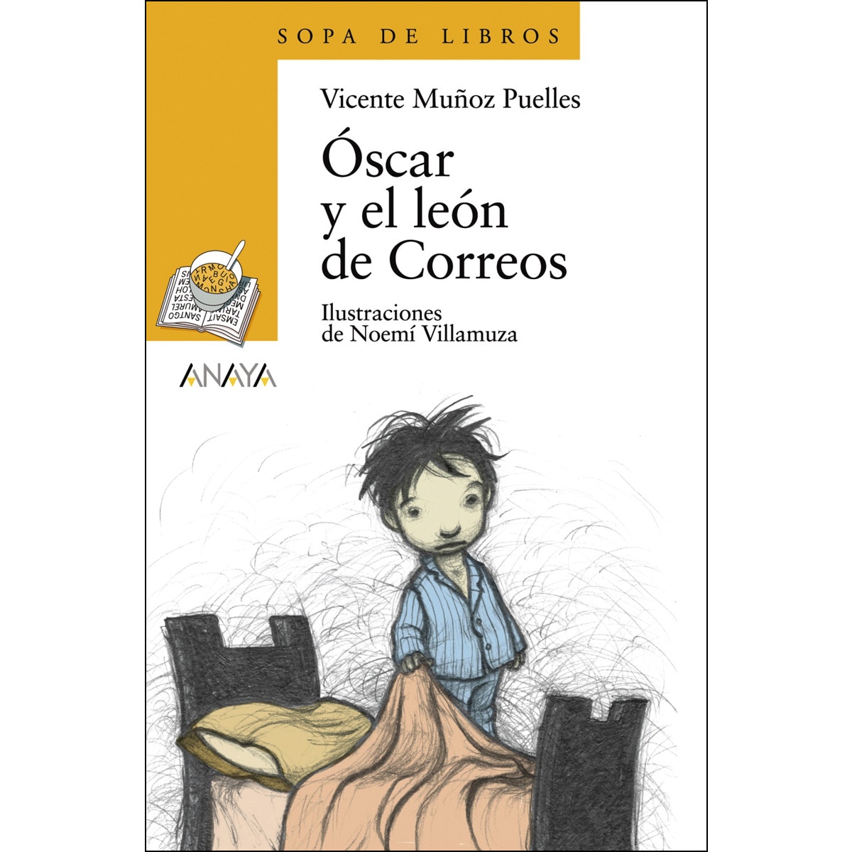 Óscar y el león de Correos (Capa mole com abas) 1