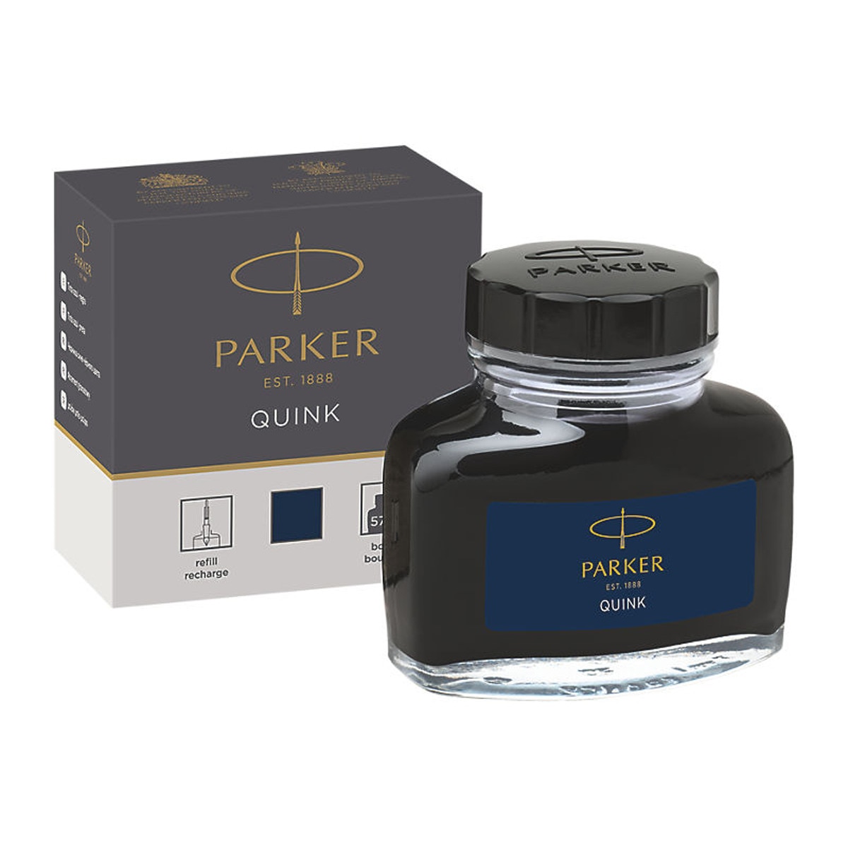 Imagem 0 de Tinteiro Quink Parker Azul