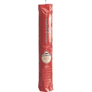 chorizo de Pamplona extra peso aproximado pieza 2 kg - Goikoa