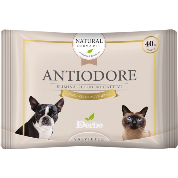 Toalhitas Anti-Odor para Cão embalagem 35 unidades