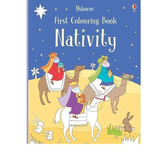 First Colouring Book Nativity 1