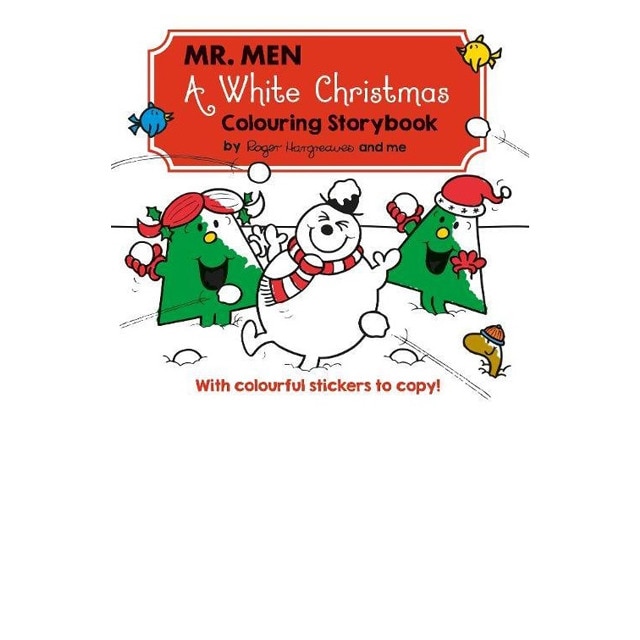 Imagem 0 de Mr men a white christmas colouring storybook