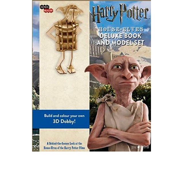 Incredibuilds-House Elves Deluxe Book &Model Set 1