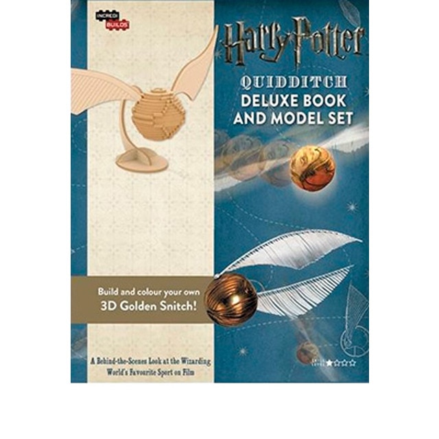 Incredibuilds-Quidditch Deluxe Book & Model Set 1