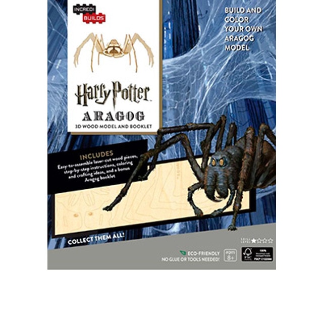 Imagem 0 de Incredibuilds: Harry Potter: Aragog 3d Wood Model
