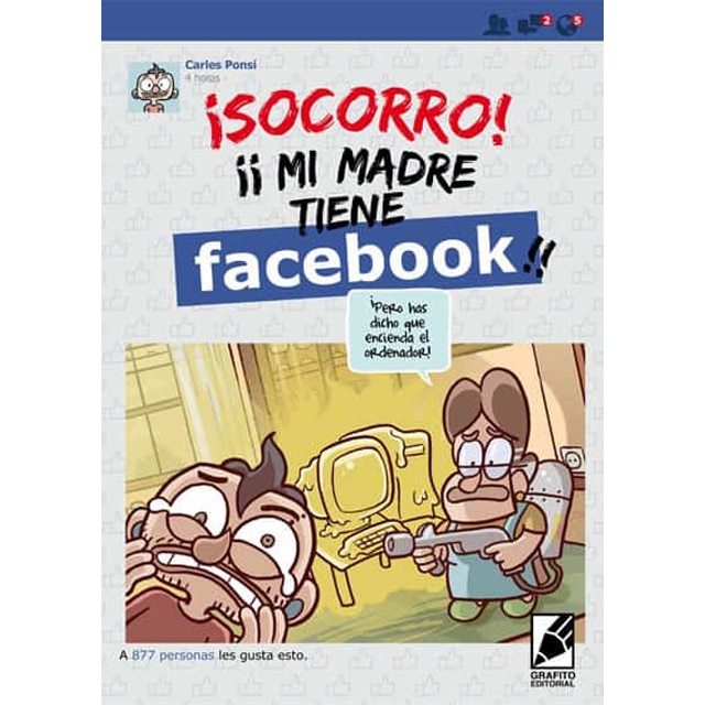 Imagem 0 de ¡SOCORRO! MI MADRE TIENE FACEBOOK (Capa mole com abas)