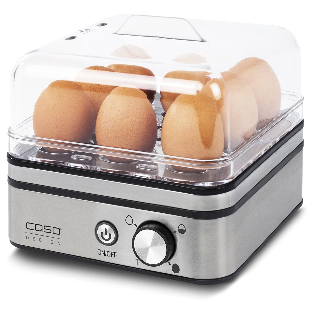 Cozedor de Ovos Caso E9 5CASOD2771 de 400 W e Capacidade até 8 Ovos - Inox Inox-1