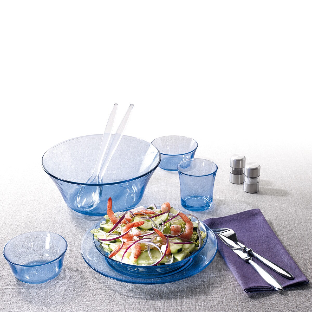 Prato plano Lys Duralex Azul-claro-2