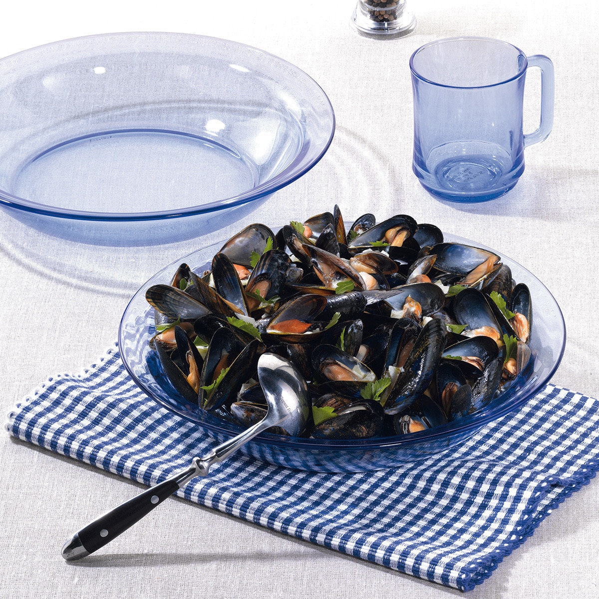 Prato plano Lys Duralex Azul-claro-3