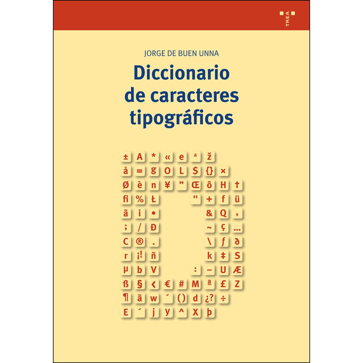 Diccionario de caracteres tipográficos (Capa mole com abas) 1