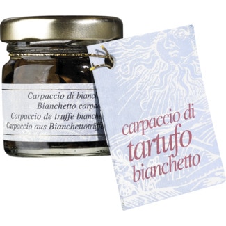 Trufa Carpaccio Branca frasco 25 g - Poddi Tartufi
