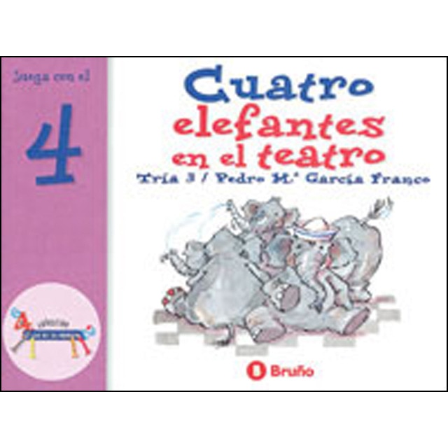 Imagen 0 de Cuatro elefantes en el teatro: Juega con el 4