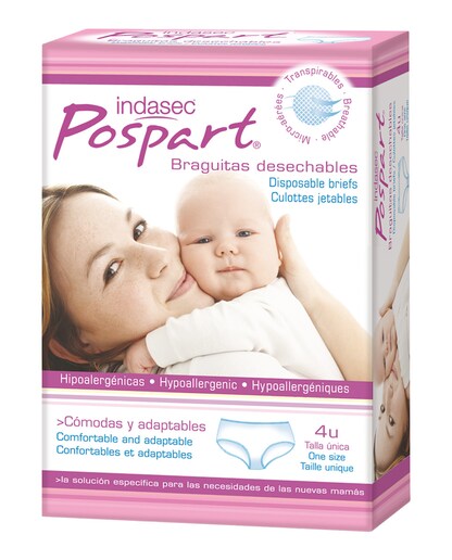 Imagen 0 de Braguitas Desechables Talla única Indasec Postpart