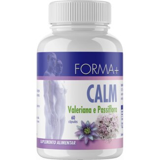 Cem Porcento Calm Valeriana e Passiflora embalagem 60 capsulas
