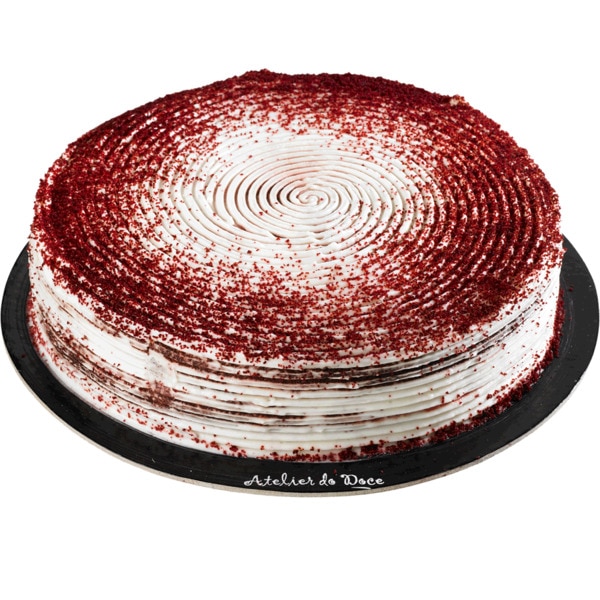 Bolo Red Velvet embalagem 1,200 g