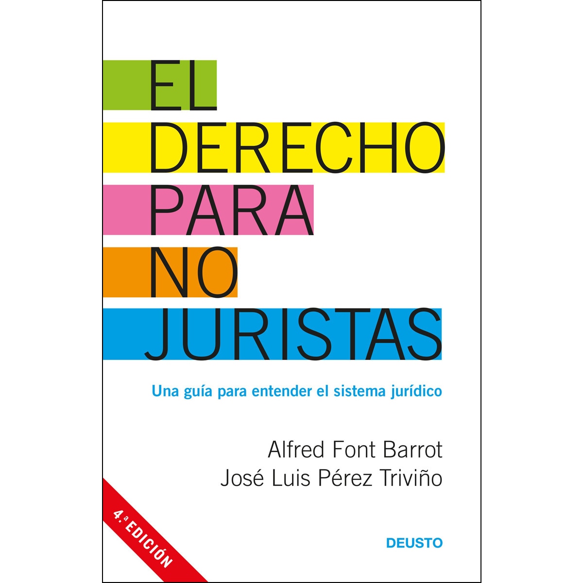Imagem 0 de El derecho para no juristas: Una guía para entender el sistema jurídico (Capa mole com abas)