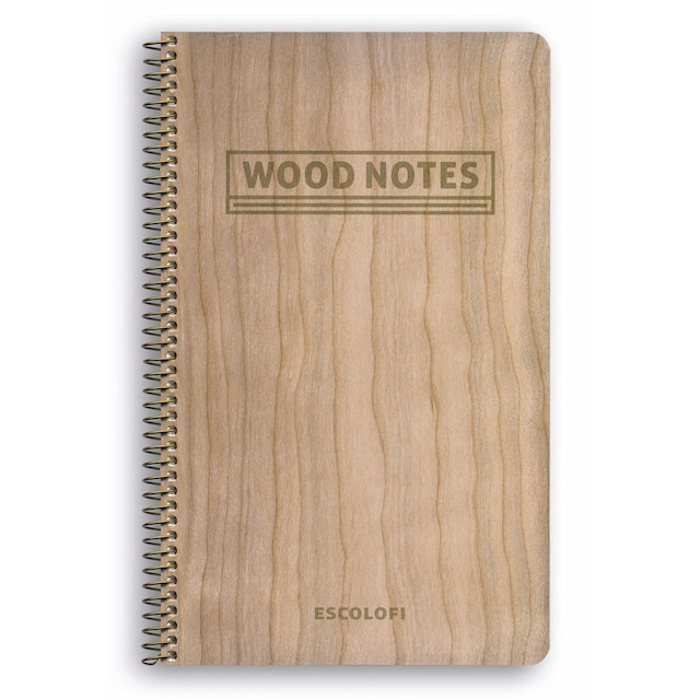 Imagen 0 de Espiral Wood Notes 130X210 70 Hojas 90 Gr  Escolofi Liso