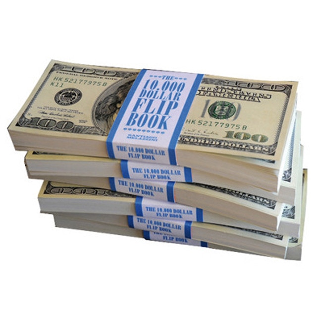 Imagem 0 de 10000 Dollar Flip Book