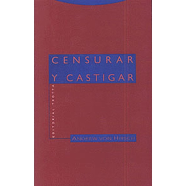 Imagem 0 de Censurar y castigar(Tapa blanda)