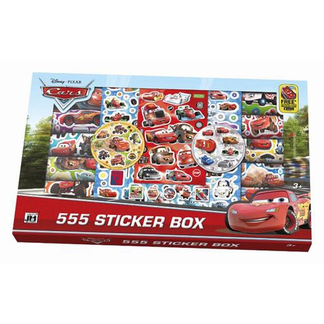 Imagen 0 de Set de pegatins de cars 555