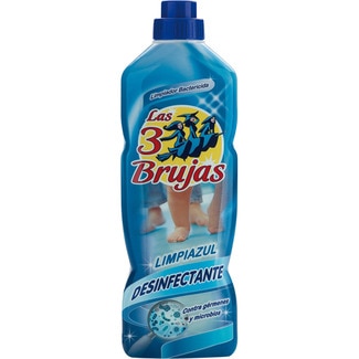 limpiador bactericida desinfectante Limpiazul botella 1 l - Las 3 Brujas