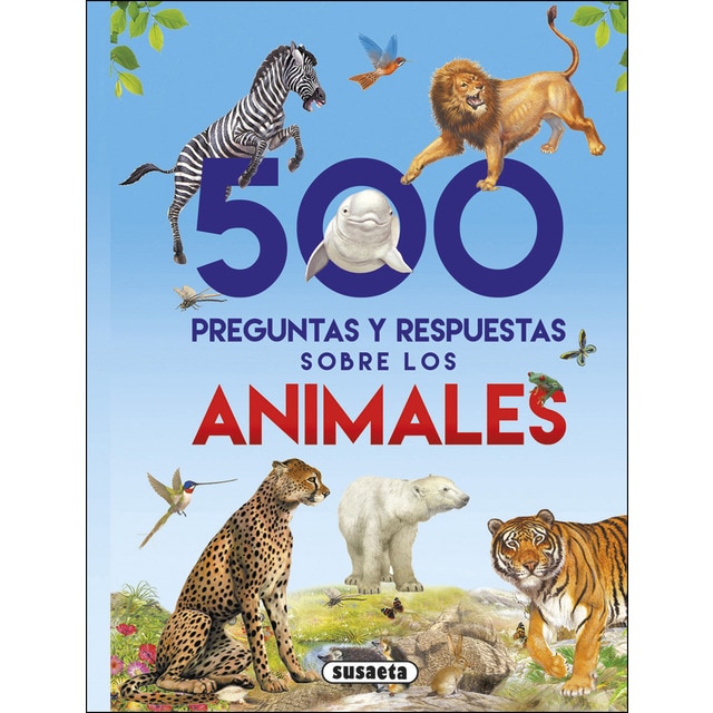 Imagem 0 de 500 preguntas y respuestas sobre los animales(Tapa blanda)