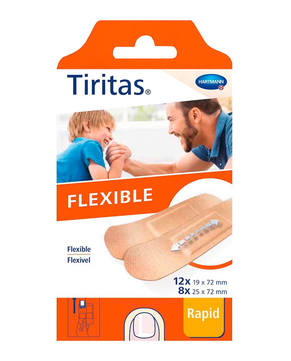 Tiritas - Apósitos Flexible Rapid