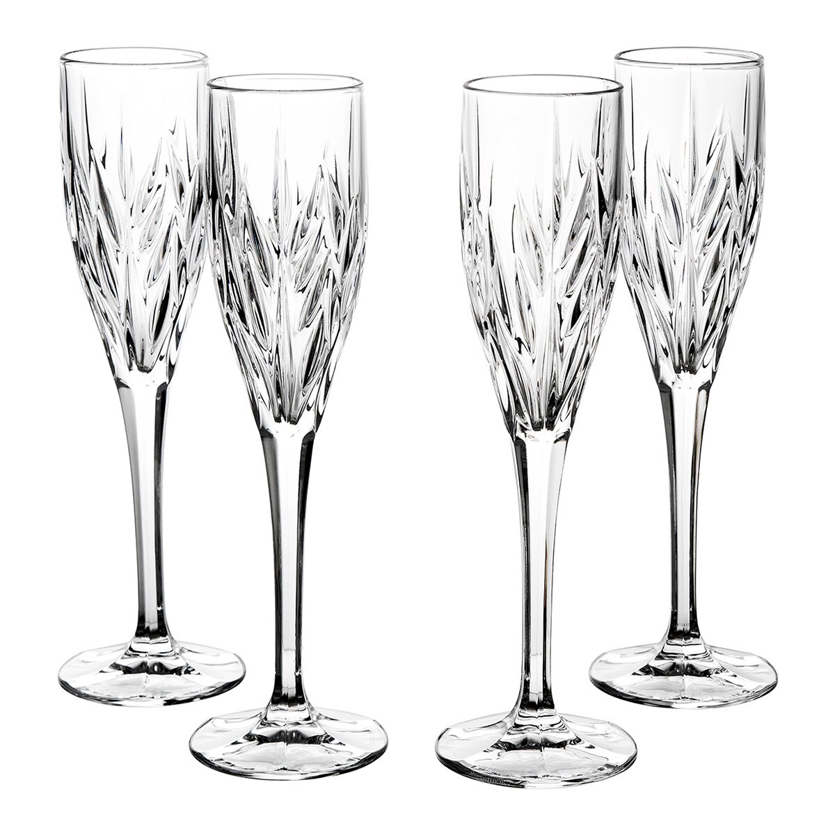 Nachtmann - Juego De 4 Copas De Champán Imperial Transparente