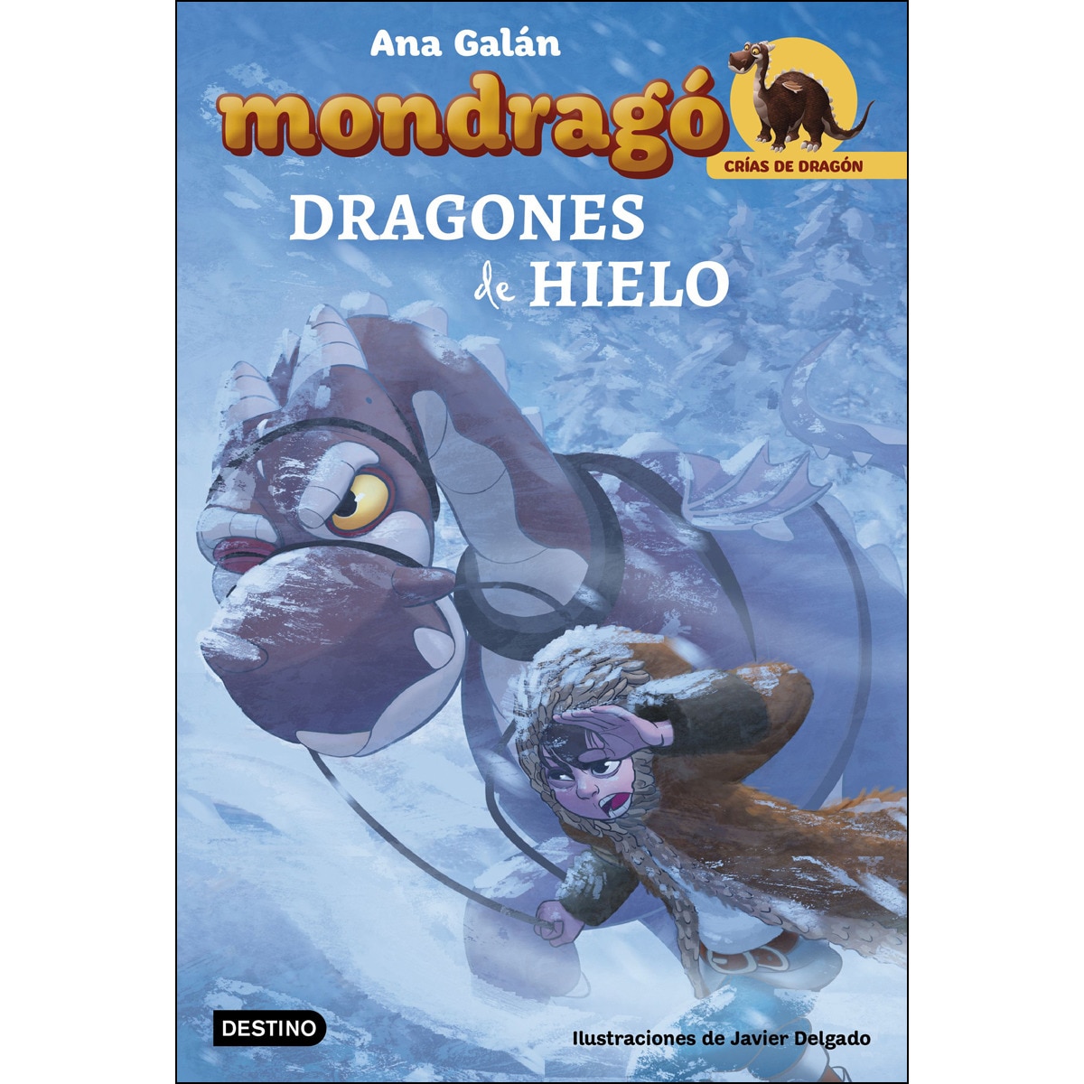 Imagem 0 de Mondragó. Dragones de hielo: Ilustraciones de Javier Delgado (Capa mole com abas)