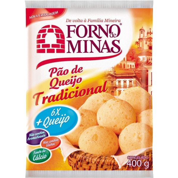 Forno das Minas Pão de Queijo Tradicional embalagem 400 g