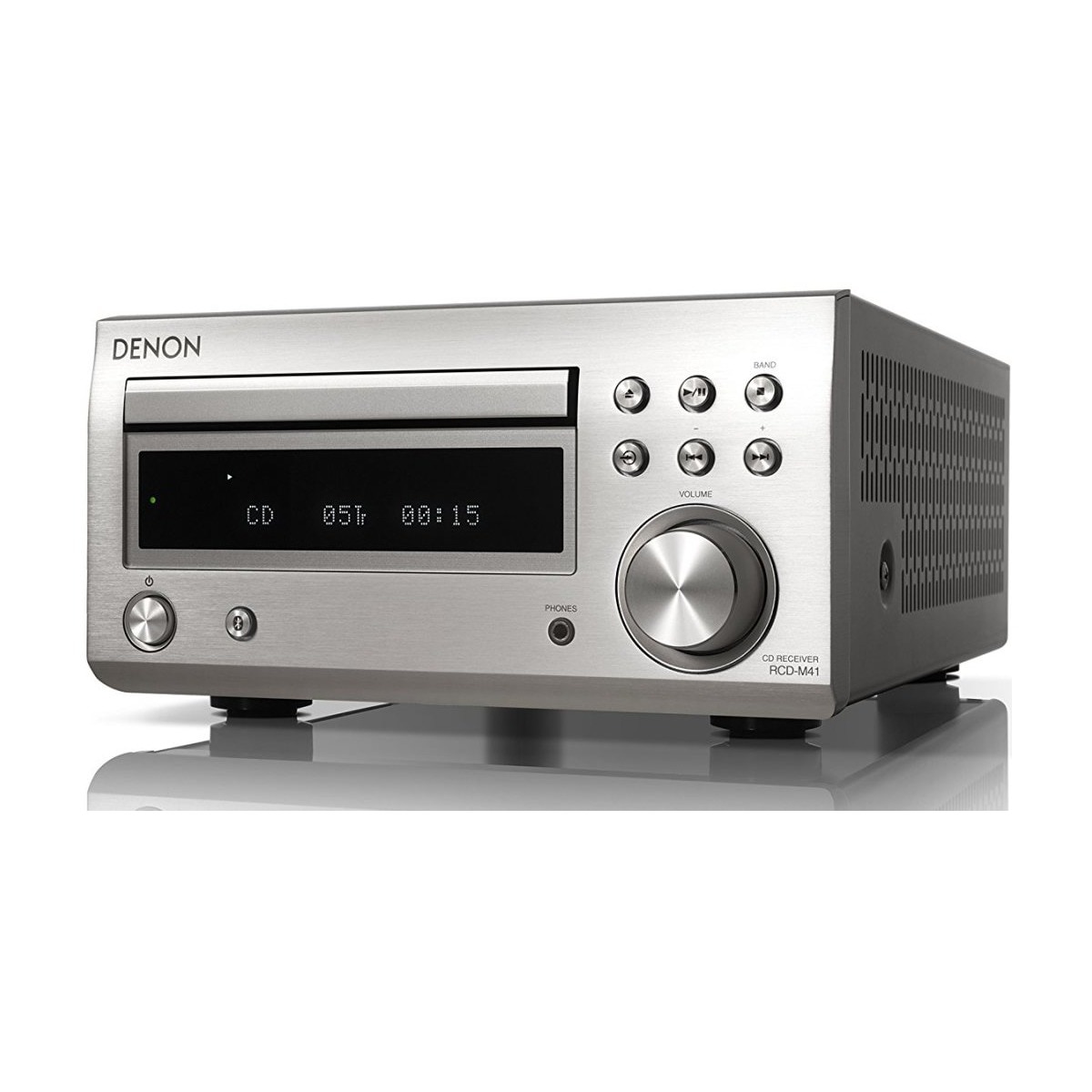 Imagem 0 de Leitor CD DENON RCD-M41 - Silver