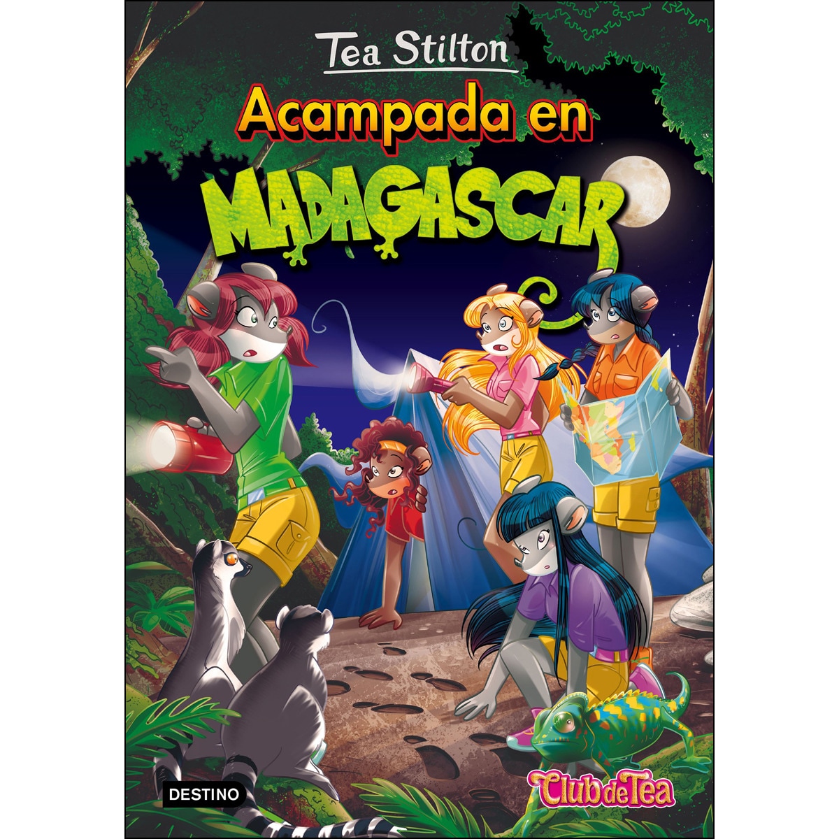 Acampada en Madagascar: Tea Stilton 24 (Capa dura) 1