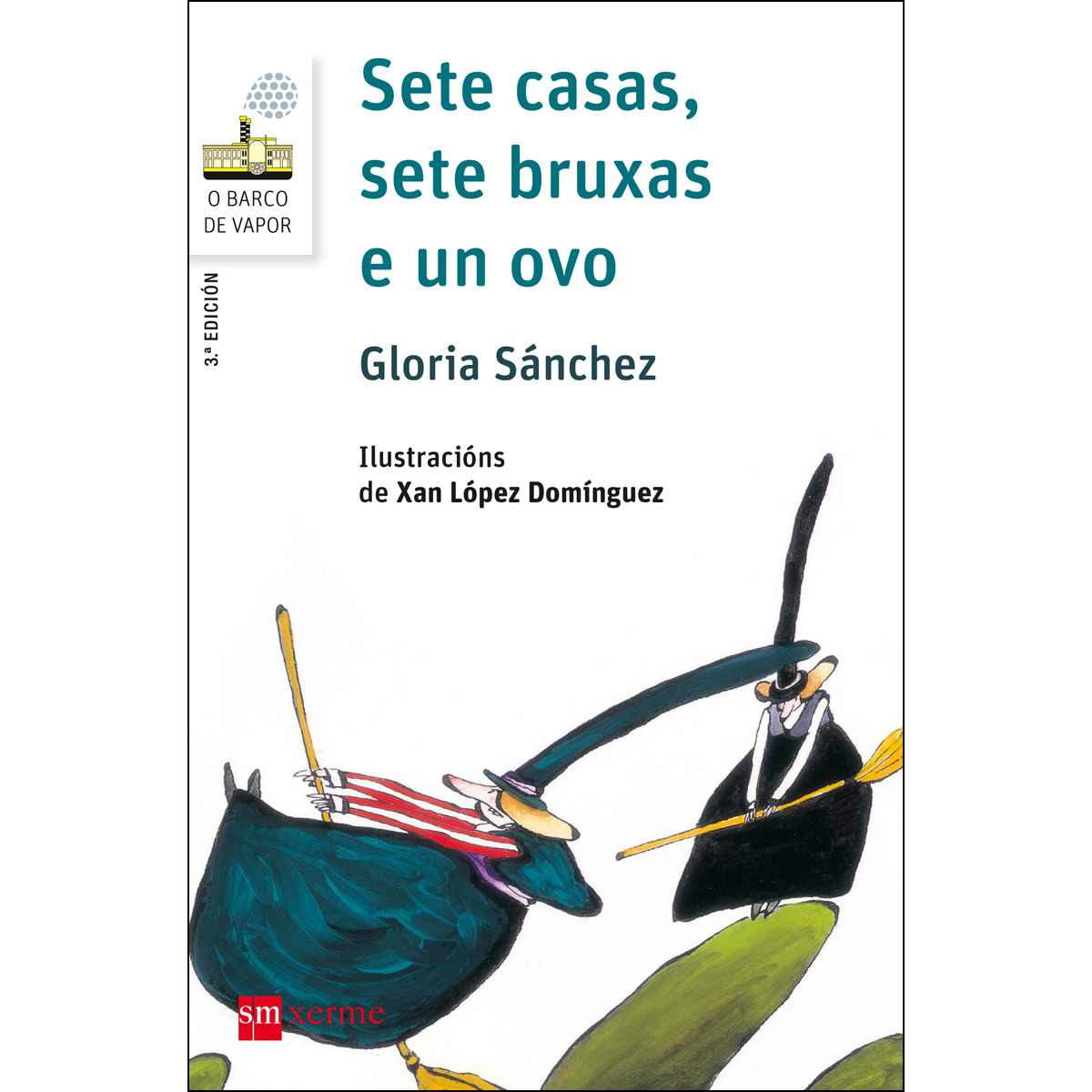 Sete casas, sete bruxas e un ovo(Tapa blanda) 1
