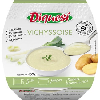 vichyssoise tarrina 400 g - Diquesi
