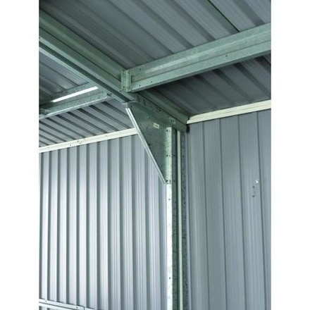 Garaje metálico Leicester Verde oscuro-6
