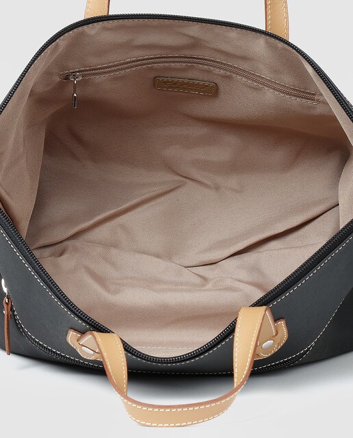 Portadocumentos de mujer en negro con bolsillo exterior · El Potro · El  Corte Inglés