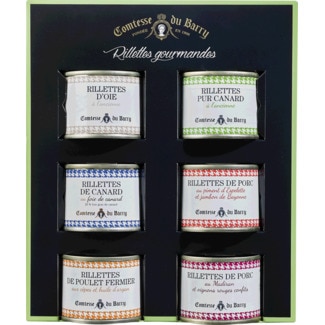 Rillettes Gourmandes Gift Pack frasco 420 g - Comtesse Du Barry