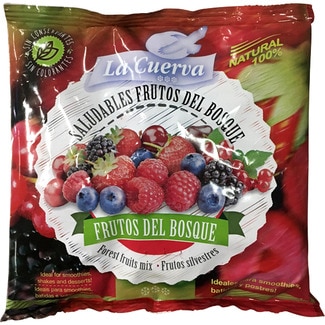 frutas del bosque ideales para smoothies 100% naturales bolsa 300 g - La Cuerva