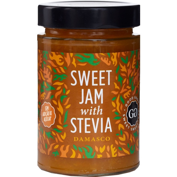 Compota Sweet de Damasco com Stevia frasco 330 g