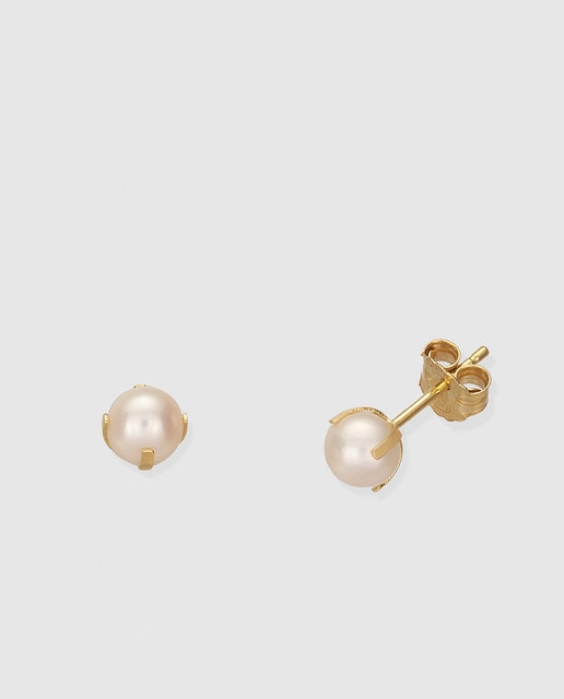 Imagen 0 de Pendientes de oro y perla El Corte Inglés
