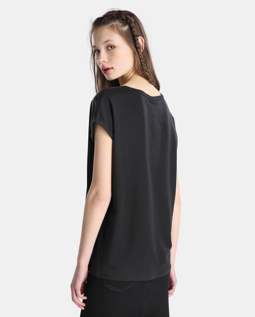 CAMISETA NEGRA MUJER EL CORTE INGLÉS ¡PRECIOS Compra Online 2022!
